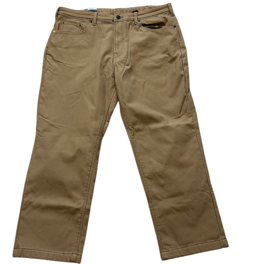 Caterpillar
CAT  Fleece Lined Canvas Pants, Classic 5-pocket, Tan 40x29, NWT